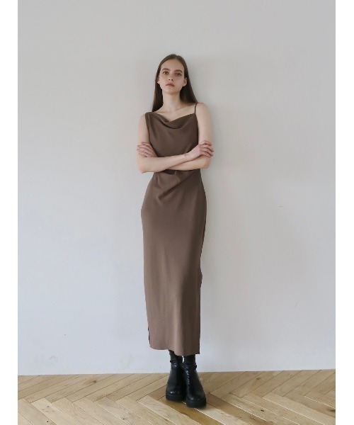 celon ドレス asymmetry drape cami dress : ZOZOTOWN Yahoo!店 - 通販