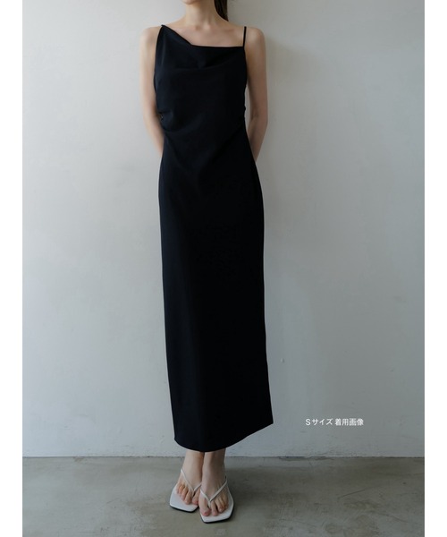 celon ドレス asymmetry drape cami dress : ZOZOTOWN Yahoo!店 - 通販
