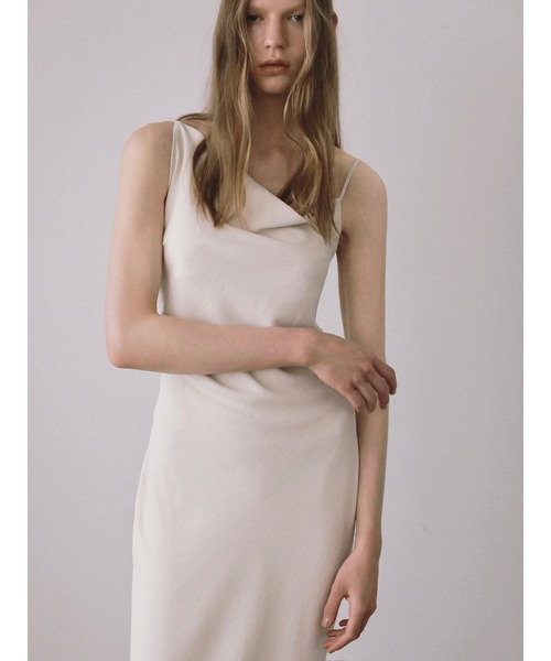 celon ドレス asymmetry drape cami dress : ZOZOTOWN Yahoo!店 - 通販