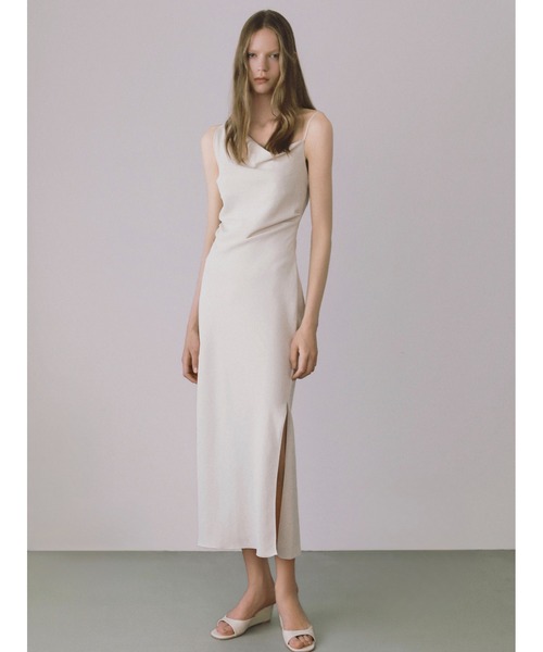 celon ドレス asymmetry drape cami dress : ZOZOTOWN Yahoo!店 - 通販