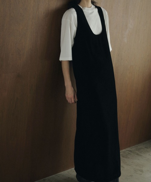 「anuke」 半袖Tシャツ FREE ブラック レディース_画像4