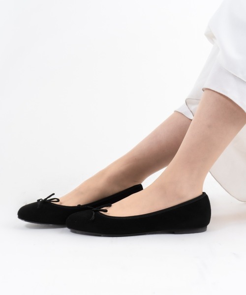 FABIO RUSCONI（ファビオルスコーニ） バレエパンプス （ブラック） FABIO RUSCONI（ファビオルスコーニ） バレエシューズ パンプス