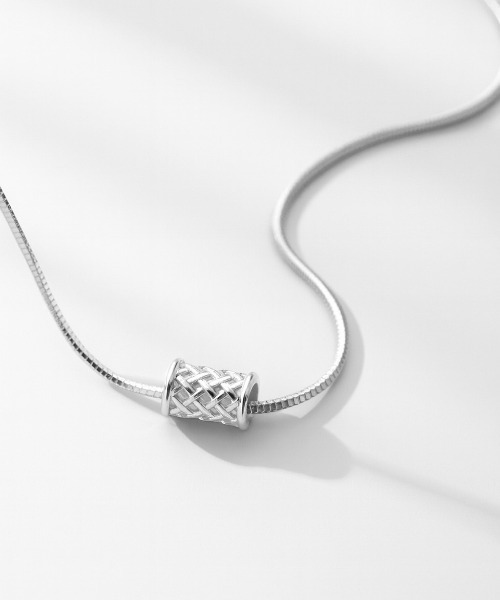 VIBGYOR ネックレス 「IZU」 シルバーミニマルネックレス メンズ