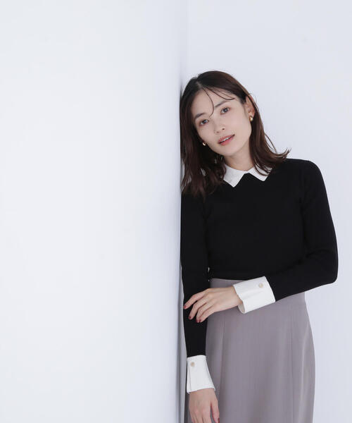 NATURAL BEAUTY BASIC（ナチュラルビューティーベーシック） ニット