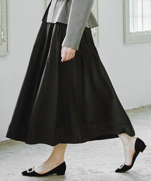 cle blatt セットアップ ジャケットセットセミシアーフレアスカート