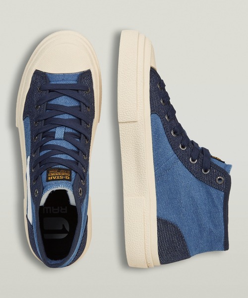 G-STAR RAW スニーカー VODAN MID SNEAKERS/コットンキャンバスミッド
