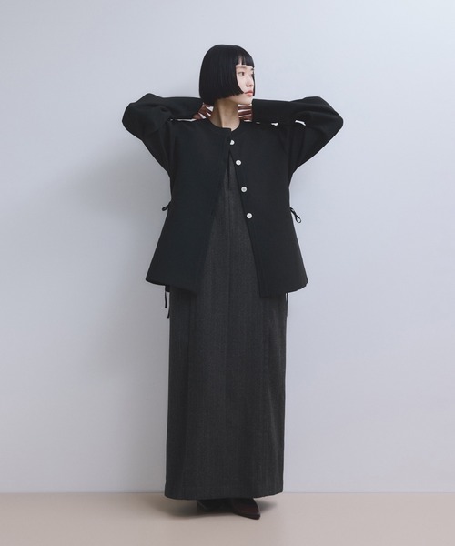 ADAM ET ROPE'（アダムエロペ） カーディガン 「WEB限定」ペプラム