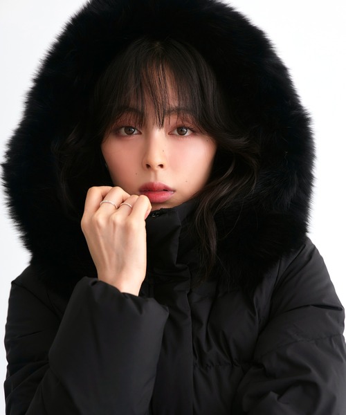 ♡san♡ 様用！searoomlynn ロングダウンジャケット　ブラック ♡san♡ 様用！searoomlynn ロングダウンジャケット ブラック - メルカリ