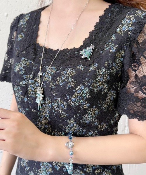 ANNA SUI（アナスイ） ブローチ クリスマスツリーモチーフ ブローチ