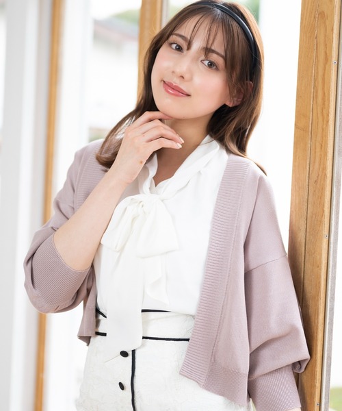「MISCH MASCH」 半袖ブラウス MEDIUM ホワイト レディース_画像3