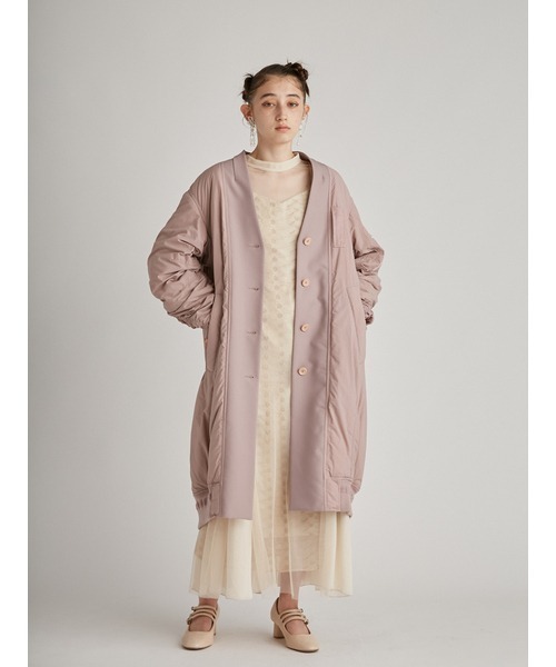 「FURFUR」 コート ONE SIZE ピンク レディース_画像7