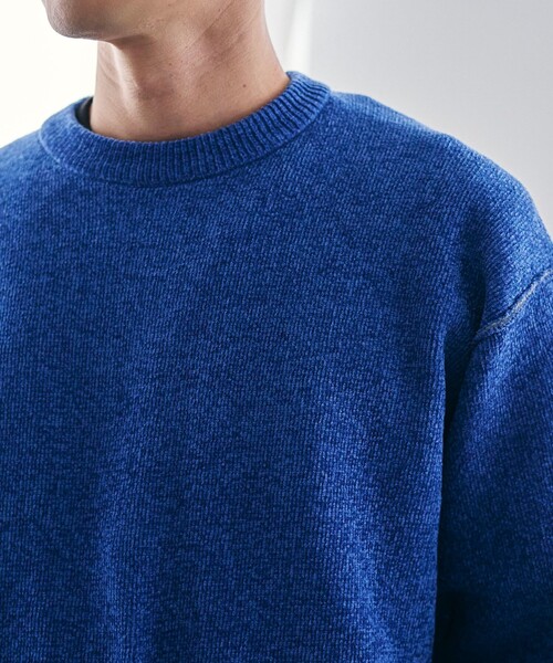 coen（コーエン） セーター ニット リバーシブルソフトタッチモール