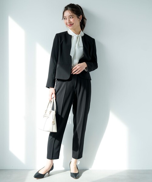 ANY SIS（エニィスィス） パンツ セレモニーダブルクロス テーパード