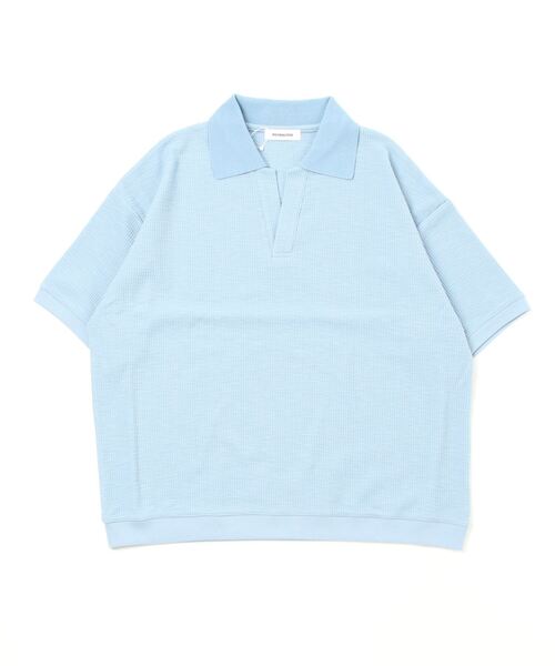 「MONKEY TIME」 半袖ポロシャツ X-LARGE ブラック メンズ_画像2