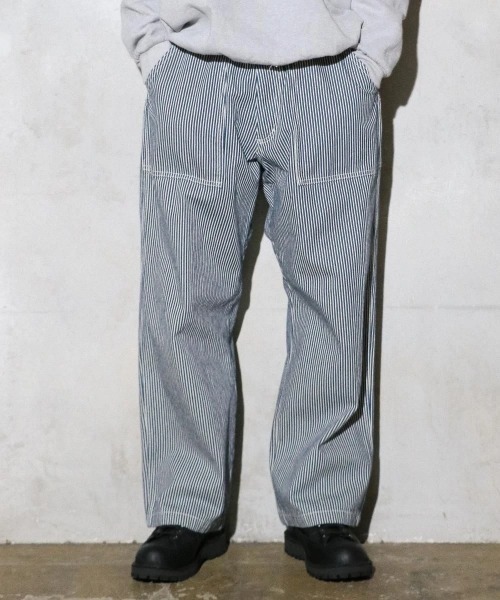 GUNG HO（ガンホー） パンツ HICKORY 4POCKETS WIDE FATIGUE TROUSER