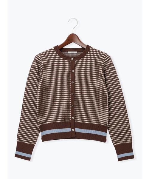 Te chichi（テチチ） カーディガン バイカラークラシカルカーディガン
