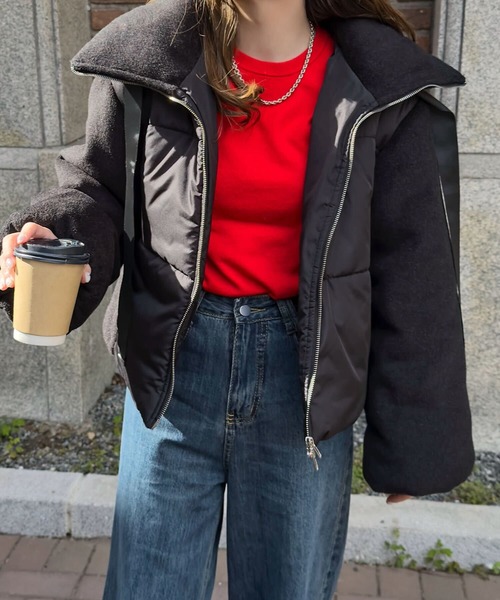 KOBE LETTUCE（神戸レタス） ダウンコート ダウンジャケット ビッグ