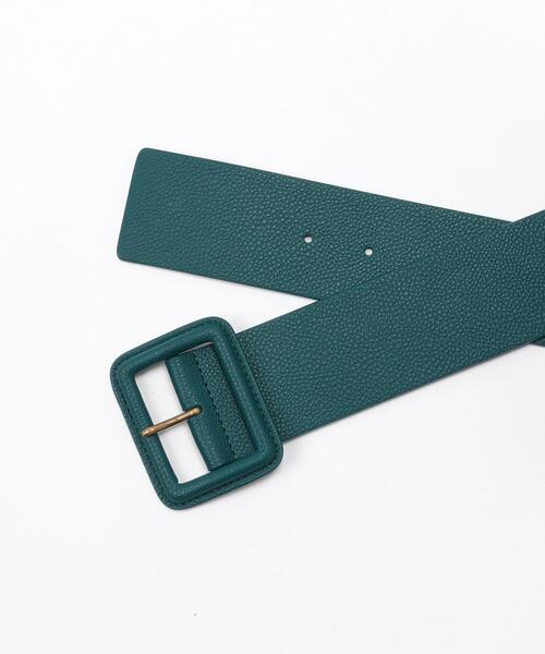 「To b. by agnes b.」 ベルト UNI グリーン レディース_画像5