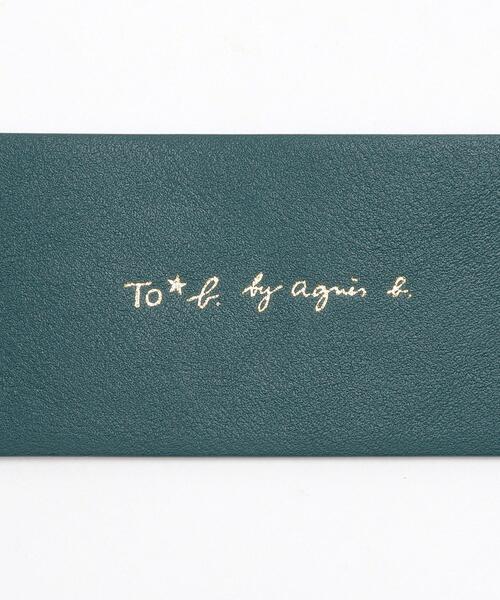 「To b. by agnes b.」 ベルト UNI グリーン レディース_画像6
