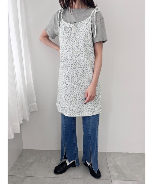 「WC」 キャミソールワンピース FREE ピンク レディース_画像2