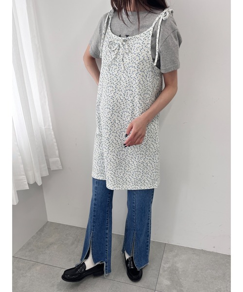 「WC」 キャミソールワンピース FREE ピンク レディース_画像3