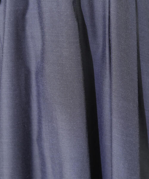 「NATURAL BEAUTY BASIC」 7分袖ワンピース MEDIUM チャコールグレー レディース_画像8