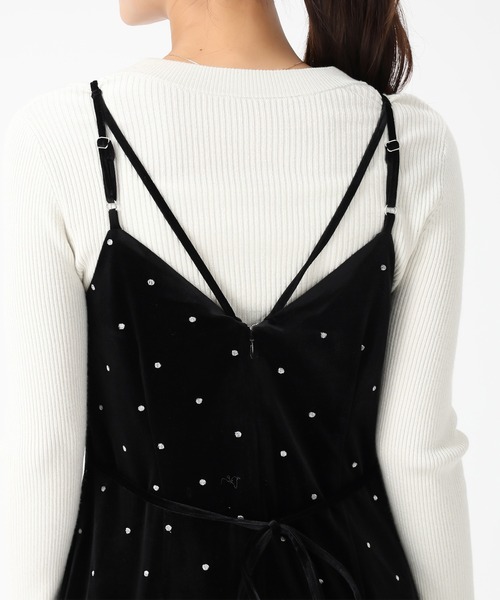 MISCH MASCH（ミッシュマッシュ） ワンピース 2025秋冬新作 Vネック