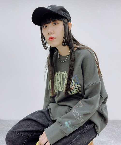 「niko and...」 スウェットカットソー MEDIUM グレー レディース_画像9