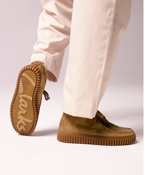 Clarks（クラークス） デッキシューズ UK6.5 ブラウン メンズ