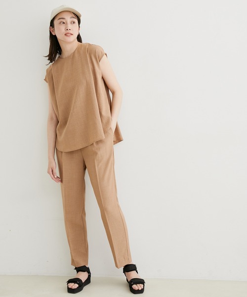 「LE CERCLE par rope'」 セットアップ FREE キャメル レディース_画像8