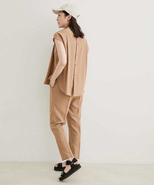 「LE CERCLE par rope'」 セットアップ FREE キャメル レディース_画像9