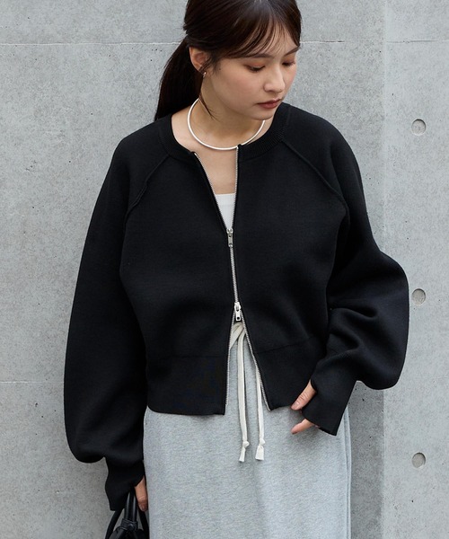 MONO-MART（モノマート） カーディガン FREE 杢グレー レディース