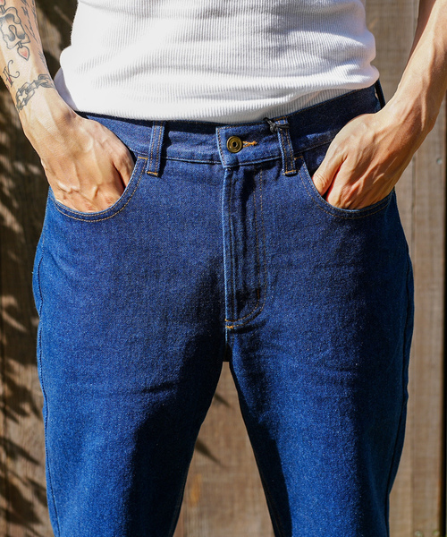 「roial」 デニムパンツ 30inch グレー メンズ_画像7