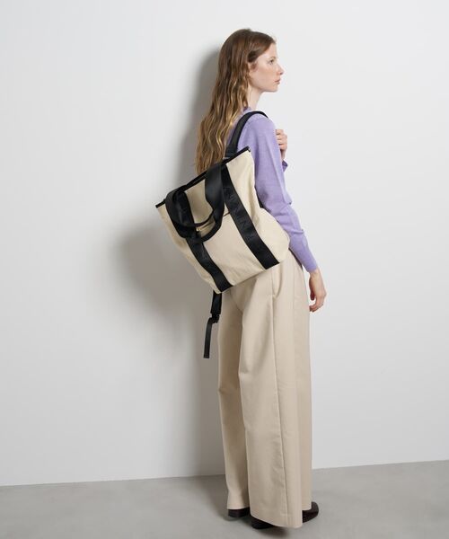 LANVIN en Bleu デイバック リュック ロゴテープ2wayリュック