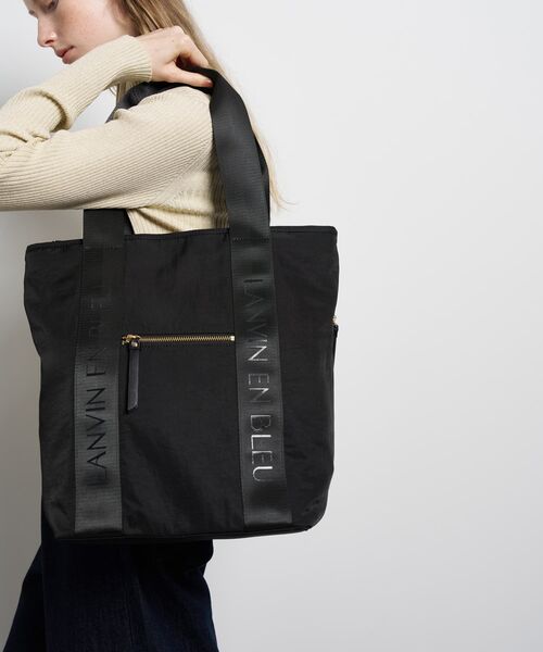 LANVIN en Bleu デイバック リュック ロゴテープ2wayリュック