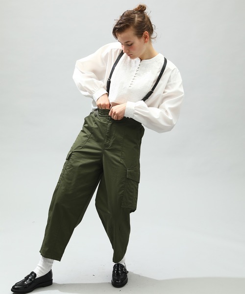 「Kelen」 カーゴパンツ S ベージュ レディース_画像2