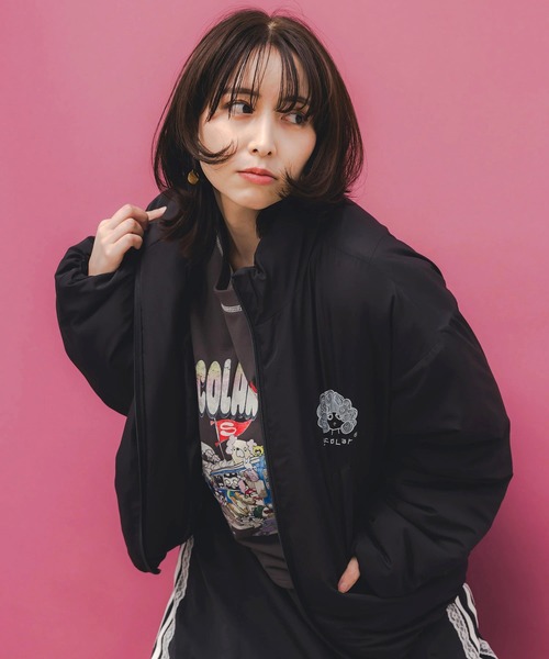 ScoLar（スカラー） ブルゾン アウター 総柄シンサレートBZ-2