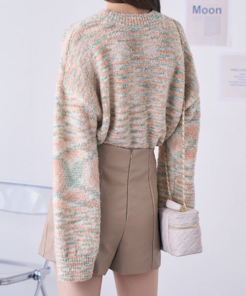 「Ada.」 長袖ニット FREE ベージュ レディース_画像2