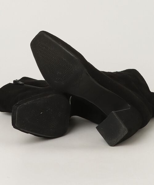 「ESPERANZA」 ショートブーツ S ブラック レディース_画像3