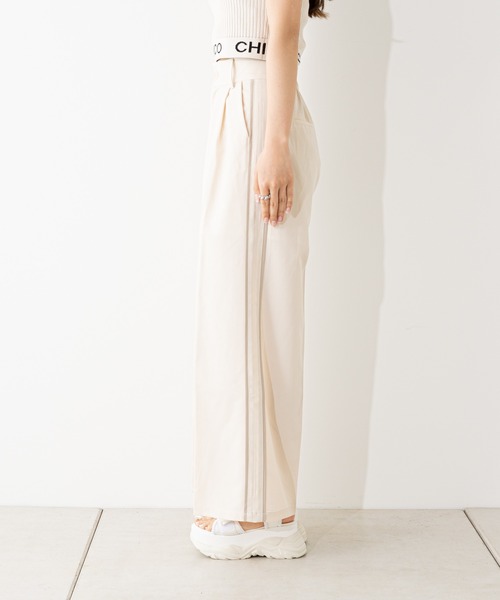 そちこ Chico（チコ） スラックス FREE グレー レディース : ZOZOTOWN Yahoo