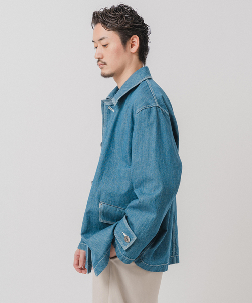 マッキントッシュ　ハンビー　デニム　ジャケット　Aライン　ショートコート　美品 Mackintosh（マッキントッシュ） コート ジャケット 別注 HUMBIE