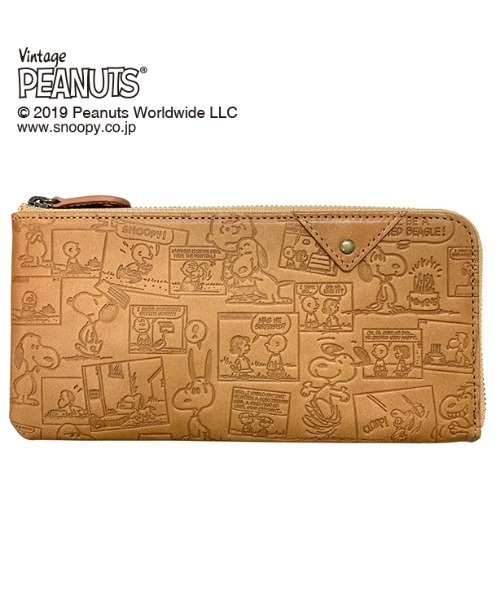 SNOOPY（スヌーピー） 財布 PEANUTS ヴィンテージコミック レザー