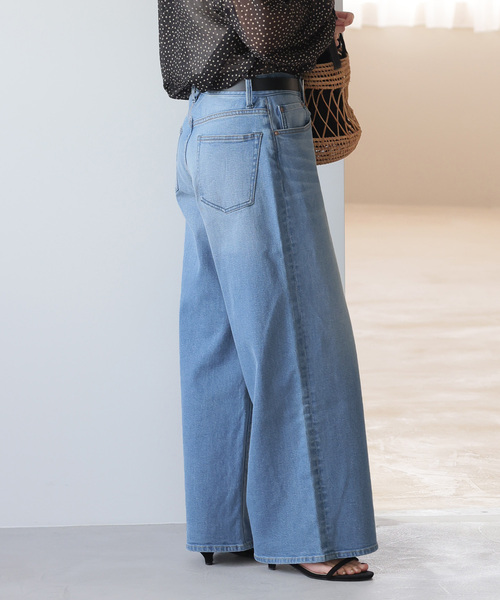 「JOURNAL STANDARD relume」 デニムパンツ 38 ブルー系その他 レディース_画像9