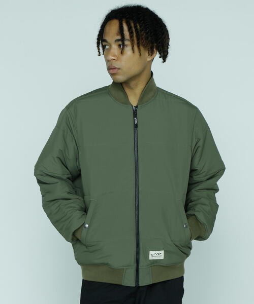 「MANASTASH」 ブルゾン L ネイビー メンズ_画像5