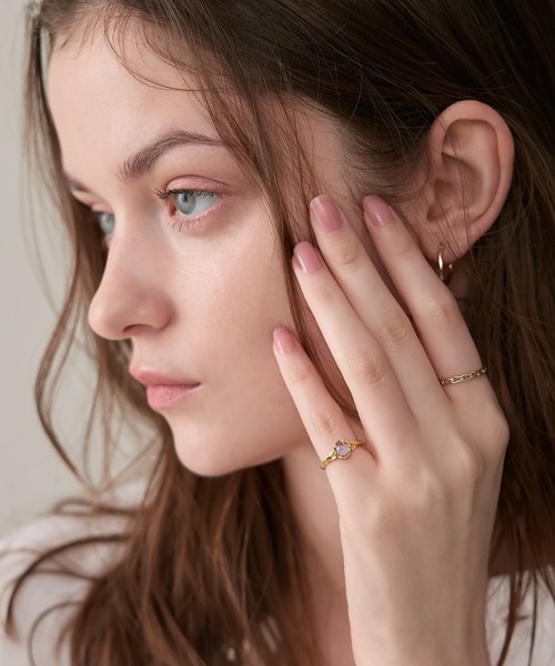 NOJESS ノジェス ピンクゴールドリング NOJESS（ノジェス） 指輪 リング ゴールドダイヤモンドピンキーリング