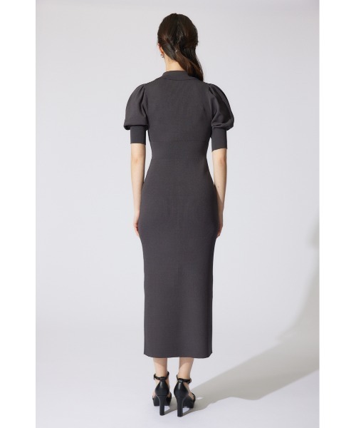 「rienda」 ニットワンピース FREE カーキ レディース_画像9