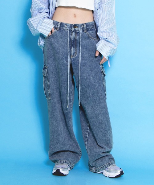 デニムパンツぷぅ★様 PUNYUS（プニュズ） デニムパンツ 2 ライトブルー レディース