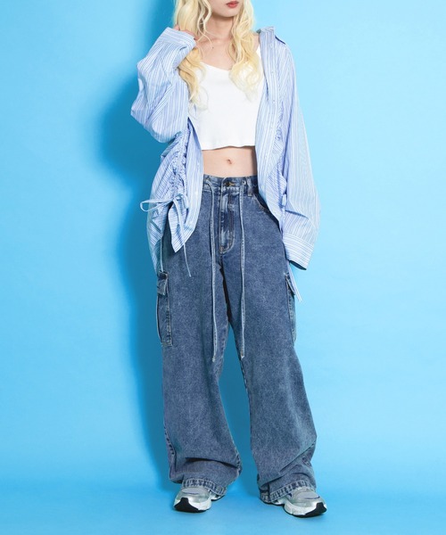 PUNYUS（プニュズ） デニムパンツ 2 ライトブルー レディース