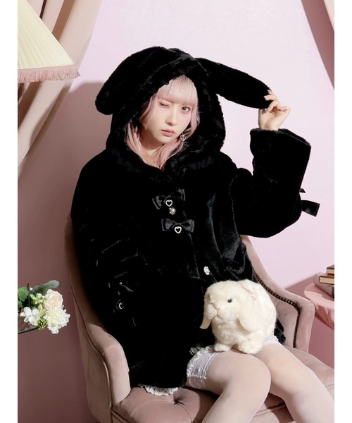 NOEMIE（ノエミー） ブルゾン アウター うさ耳ポケットハート袖