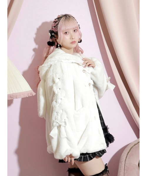 NOEMIE（ノエミー） ブルゾン アウター うさ耳ポケットハート袖